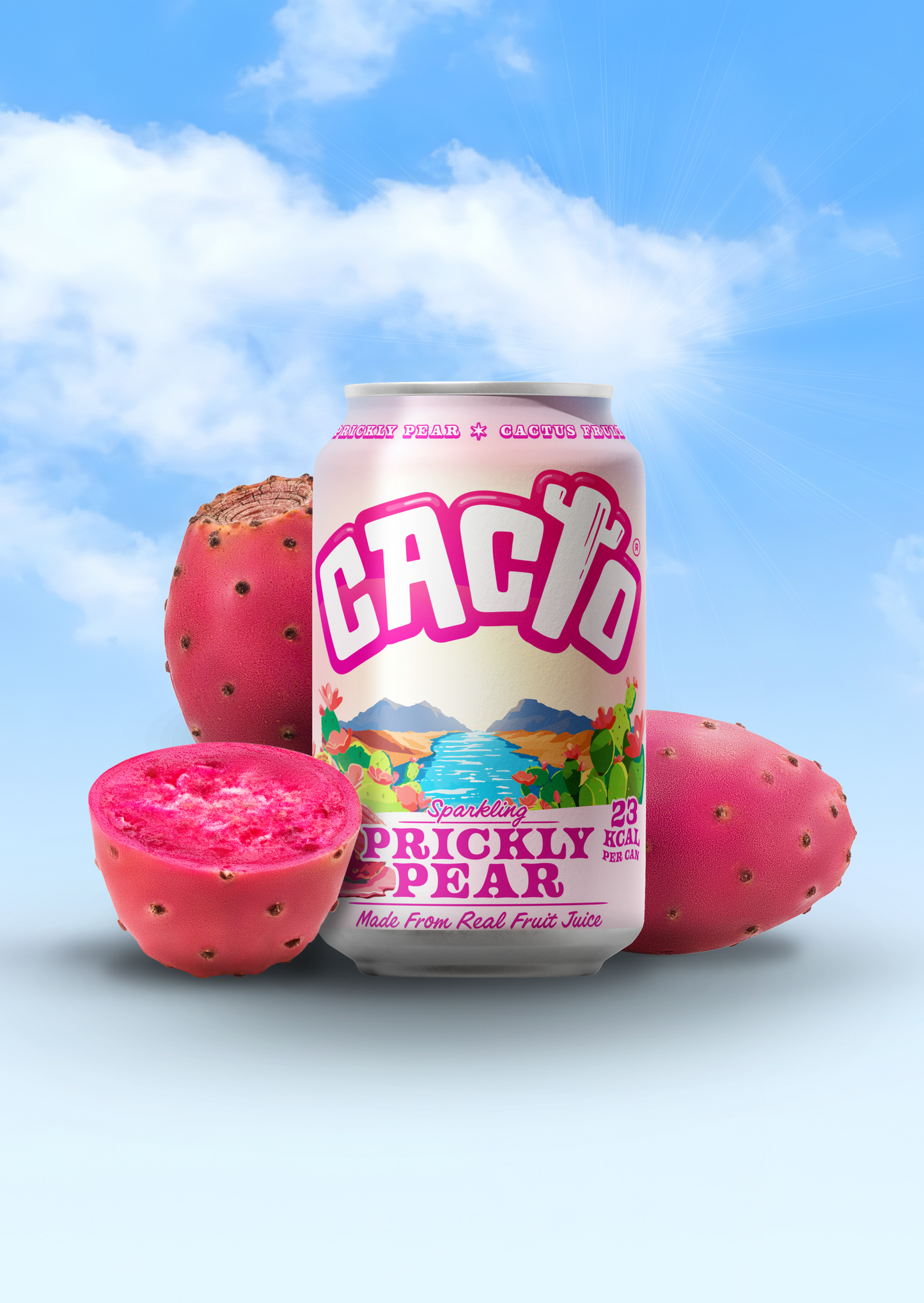 Cacto: Sparkling Prickly Pear (B2B Purchase - Minimum Order 96 x 330ml) Price VAT inclusive