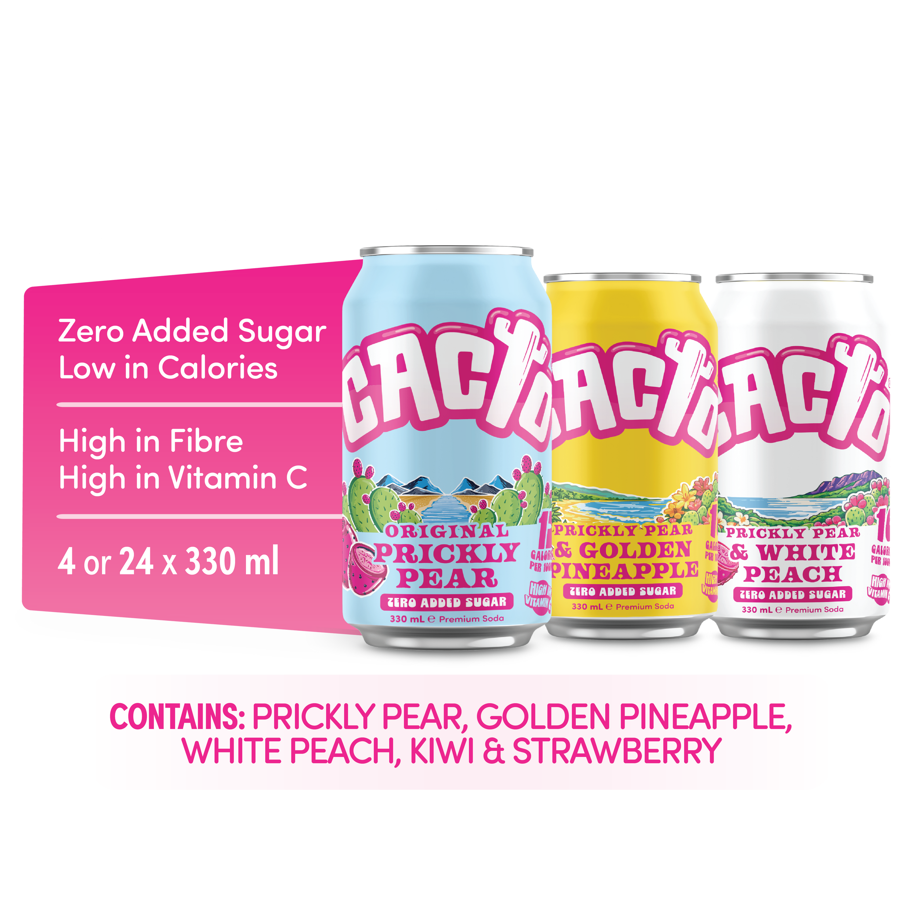 Cacto - Soda Mix Pack