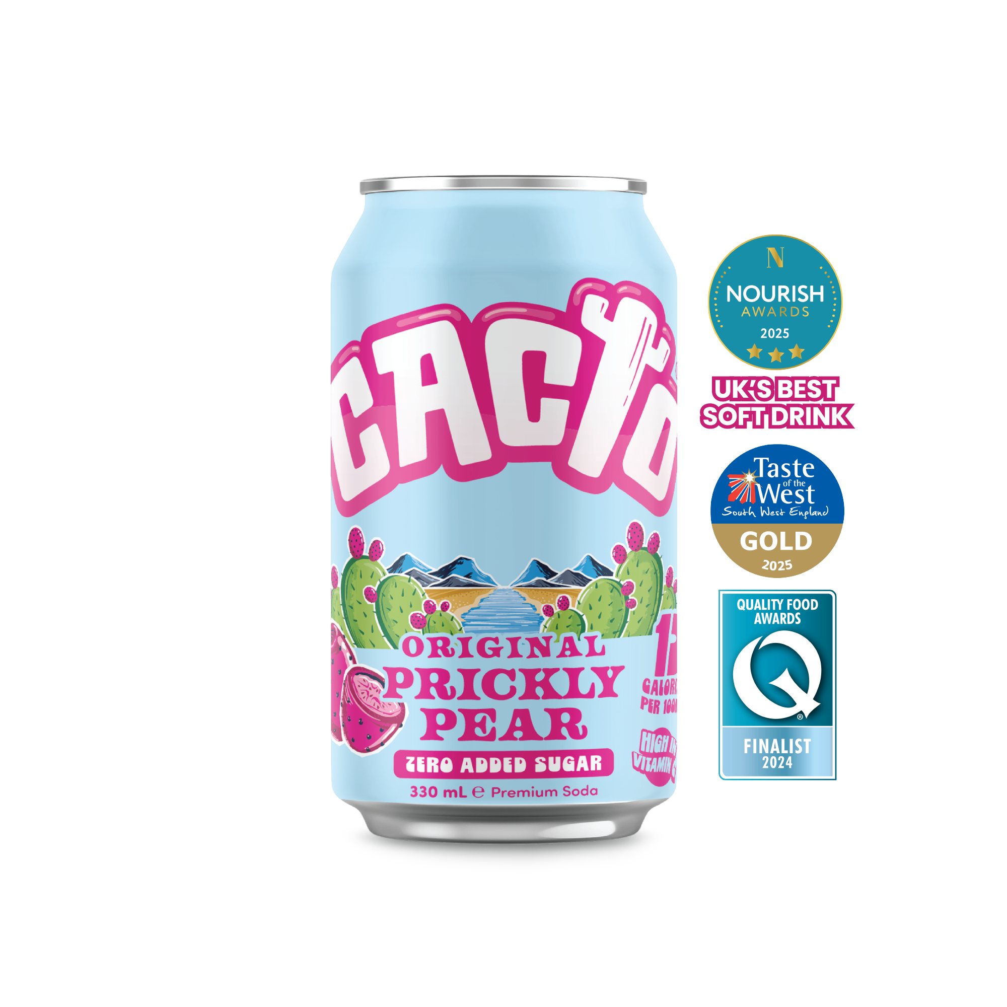 Original Prickly Pear - Low Sugar Soda