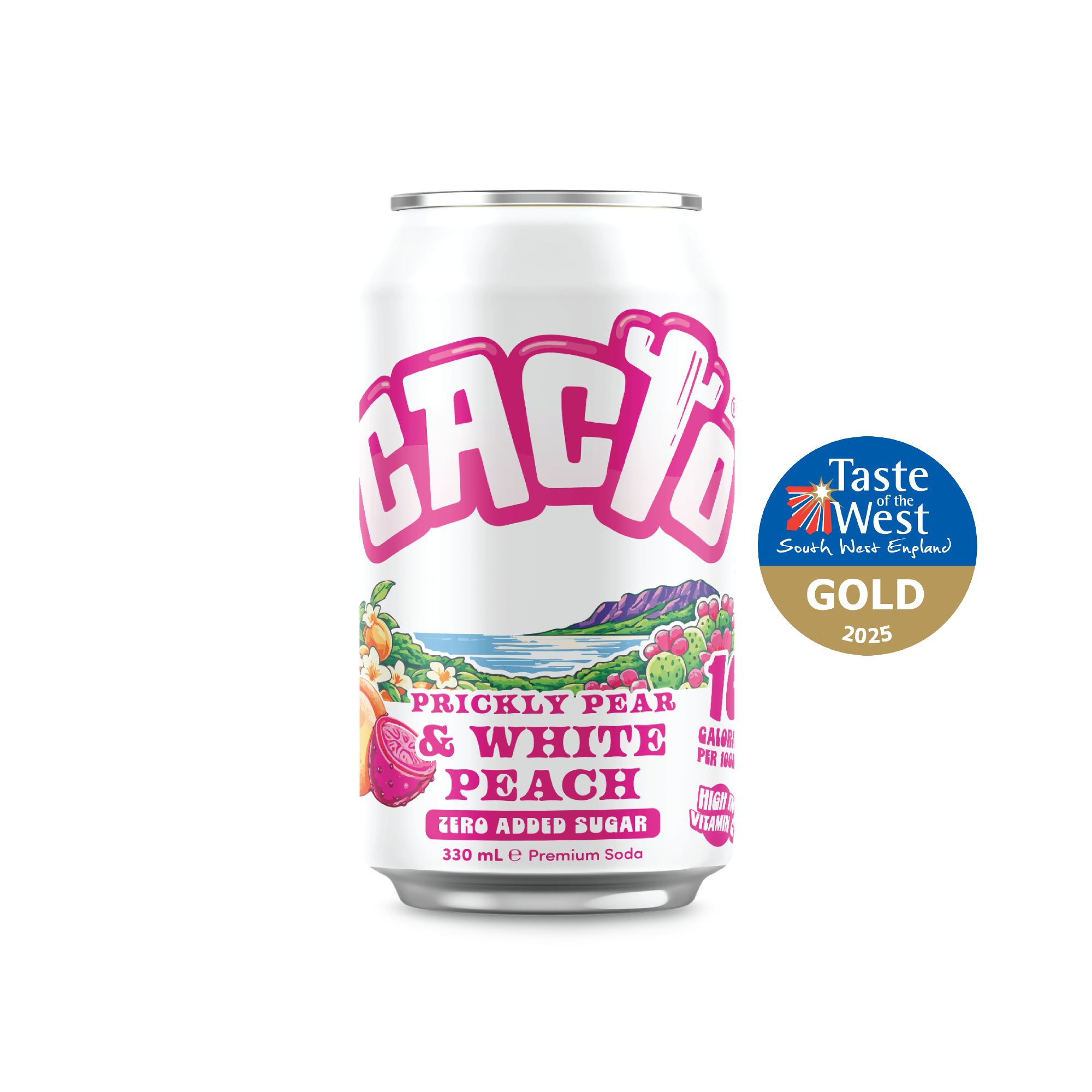 White Peach - Low Sugar Soda
