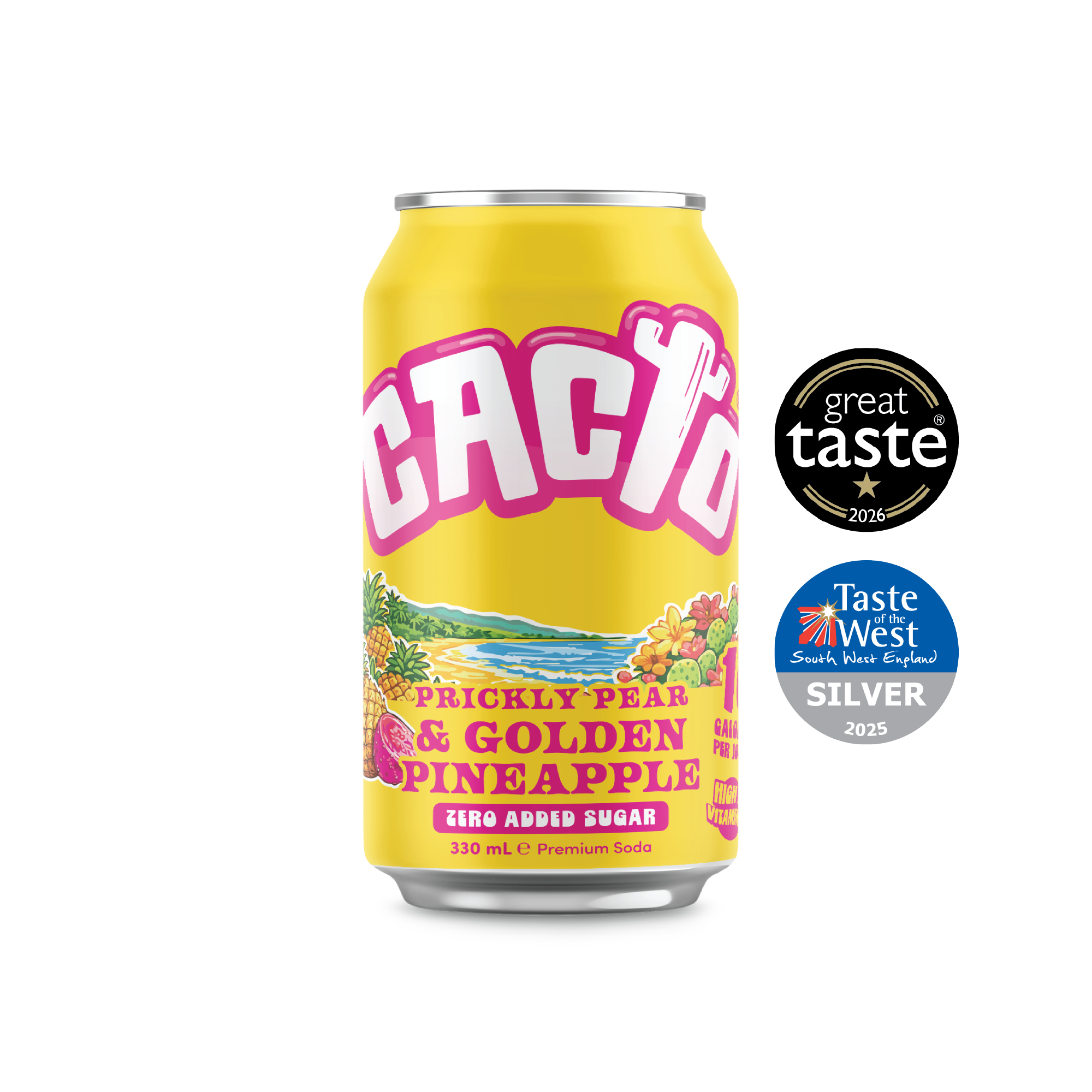 Golden Pineapple - Low Sugar Soda