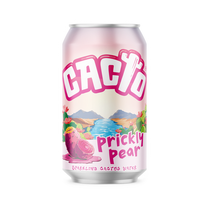 Sparkling Prickly Pear Cactus Water - 330ml x 6