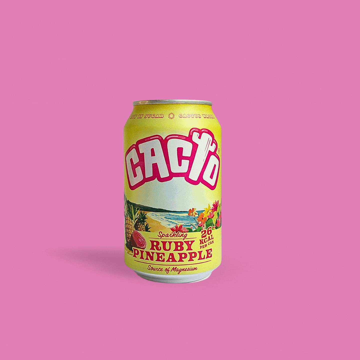 Prickly Pear & Pineapple - Low Sugar Soda